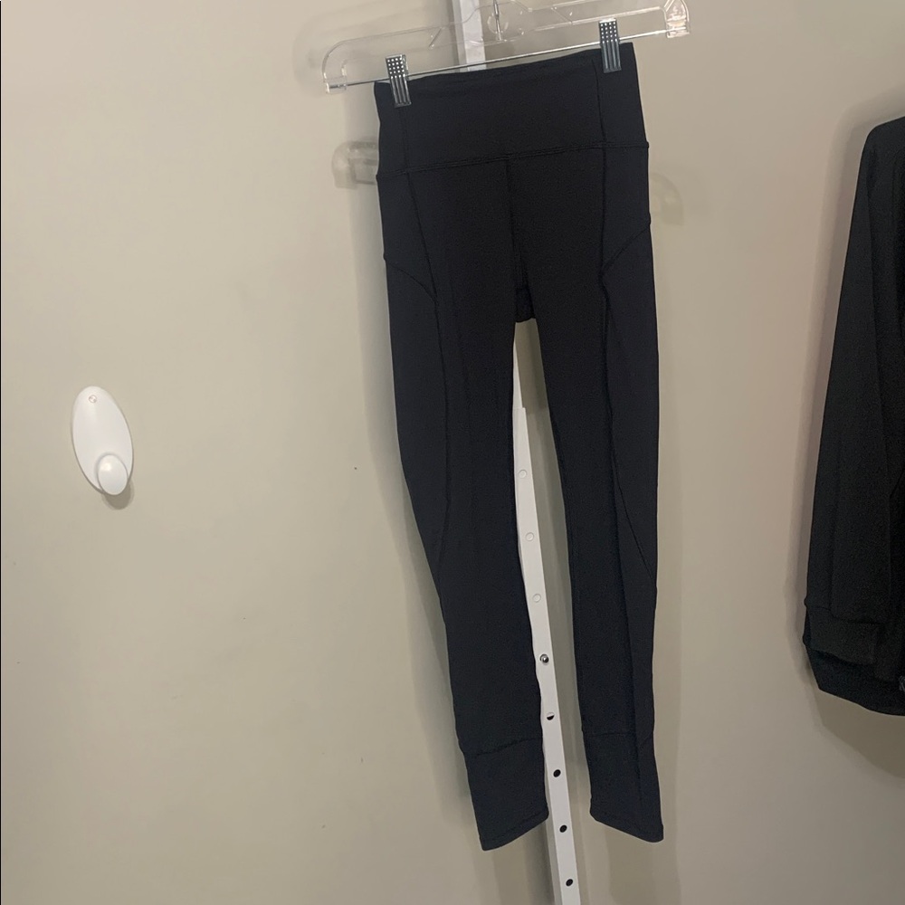 Lululemon in movement high-Waist Black Leggings size 2